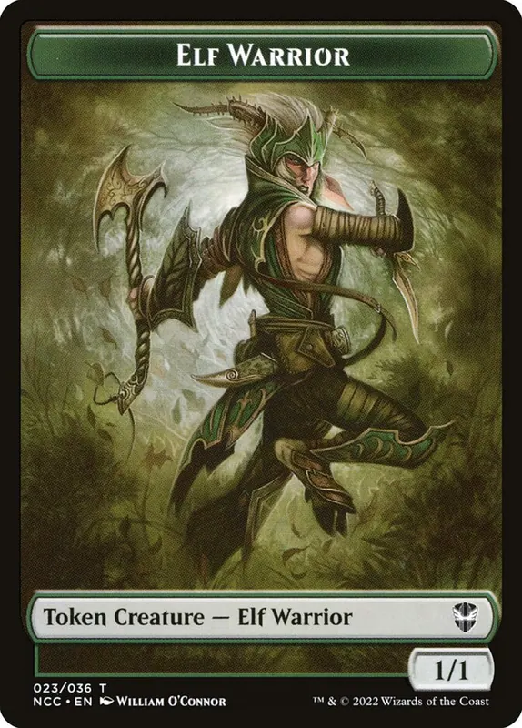 Elf Warrior [New Capenna Commander Tokens]