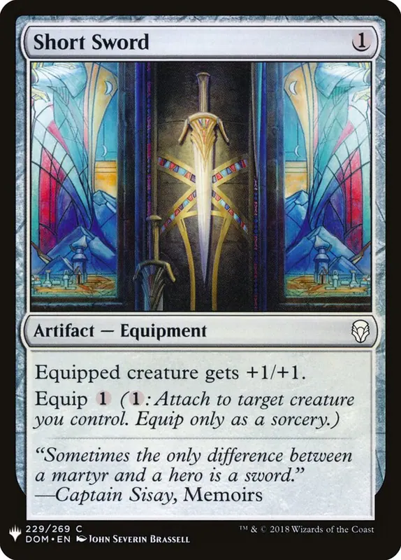 Short Sword [The List]
