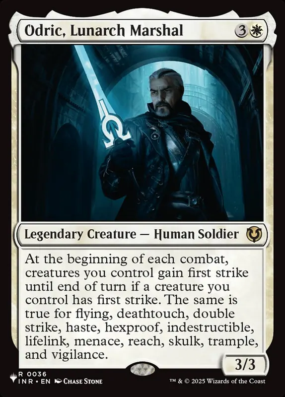 Odric, Lunarch Marshal [The List]