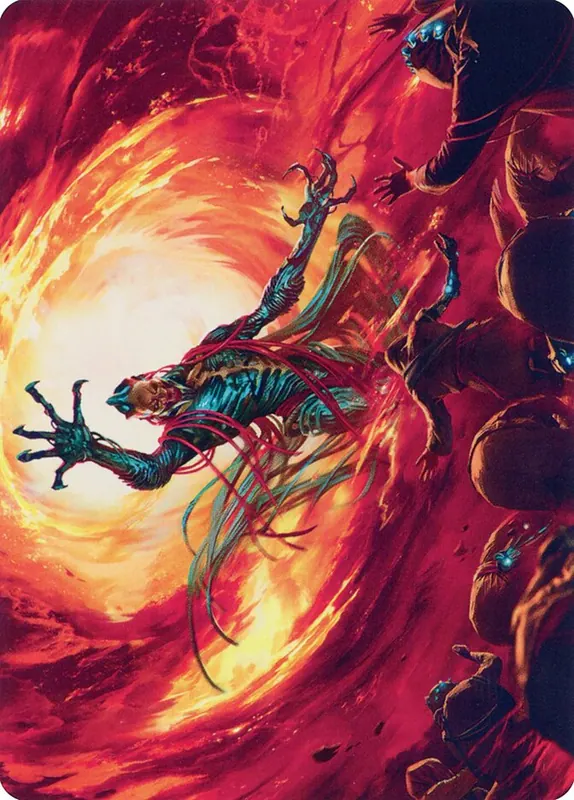Gix, Yawgmoth Praetor // Gix, Yawgmoth Praetor [The Brothers' War Art Series]