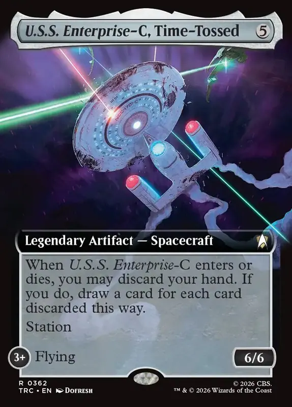 U.S.S. Enterprise-C, Time-Tossed [Star Trek Commander]