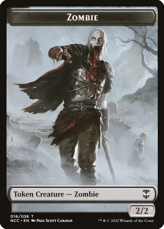 Zombie [New Capenna Commander Tokens]