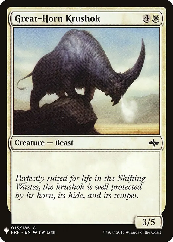 Great-Horn Krushok [The List]