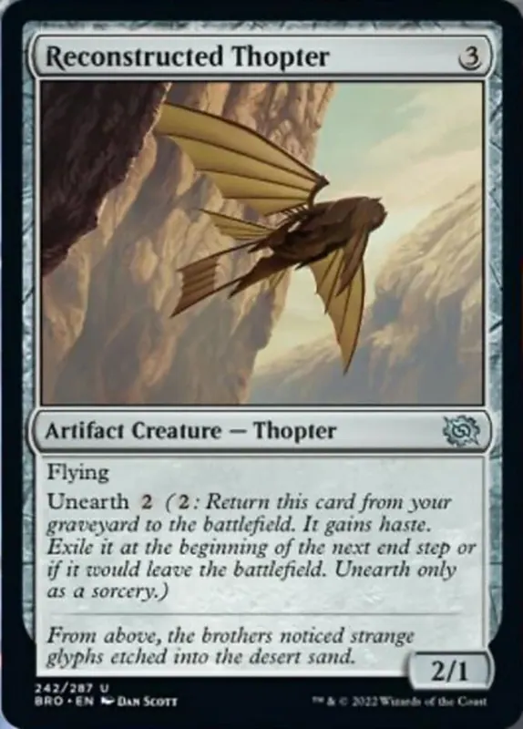 Reconstructed Thopter [The Brothers' War]