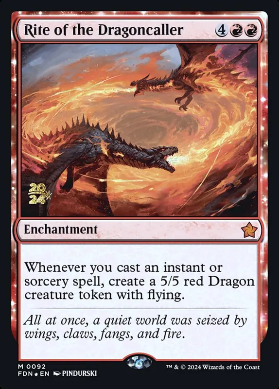 Rite of the Dragoncaller [Foundations Promos]