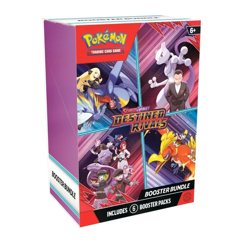 Pokémon - Scarlet & Violet - Destined Rivals -  Booster Bundle - Ingles