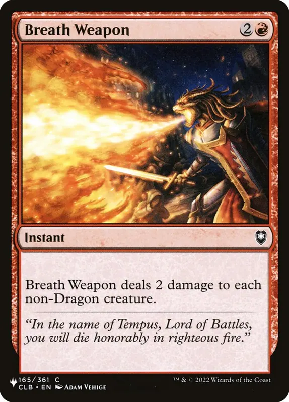 Breath Weapon [The List]