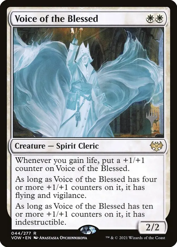 Voice of the Blessed [Innistrad: Crimson Vow Promos]
