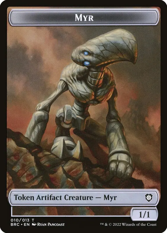 Myr [The Brothers' War Commander Tokens]