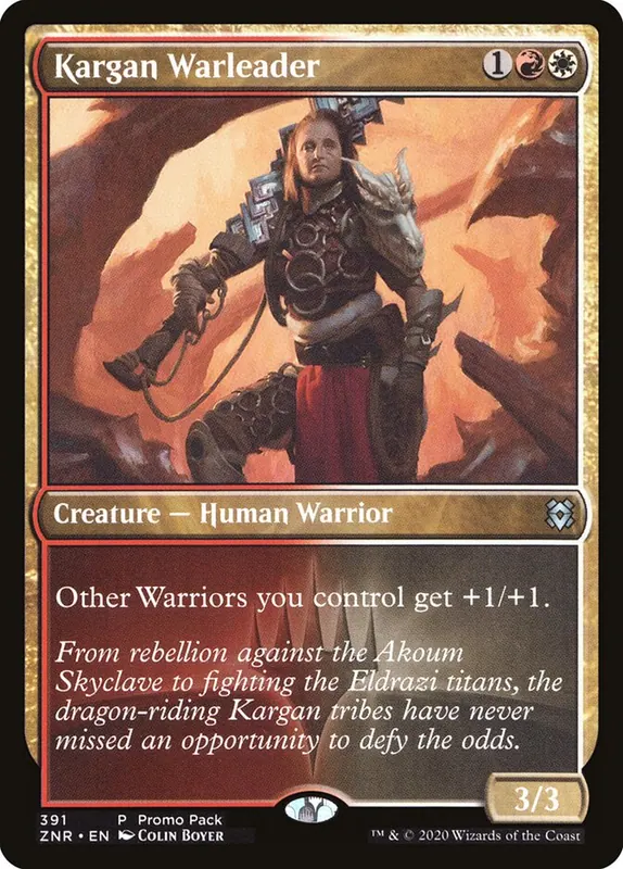 Kargan Warleader [Zendikar Rising]