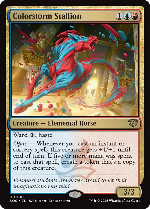 Colorstorm Stallion [Secrets of Strixhaven]