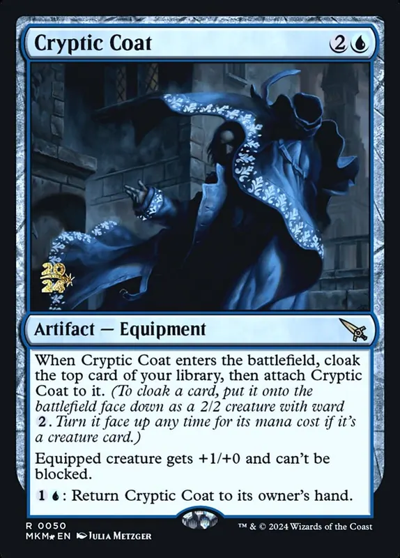 Cryptic Coat [Murders at Karlov Manor Promos]