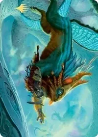 Toski, Bearer of Secrets Art Card (Gold-Stamped Signature) [Kaldheim Art Series]