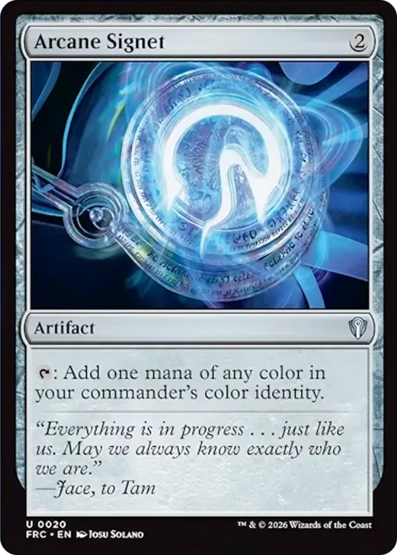 Arcane Signet [Reality Fracture Commander]