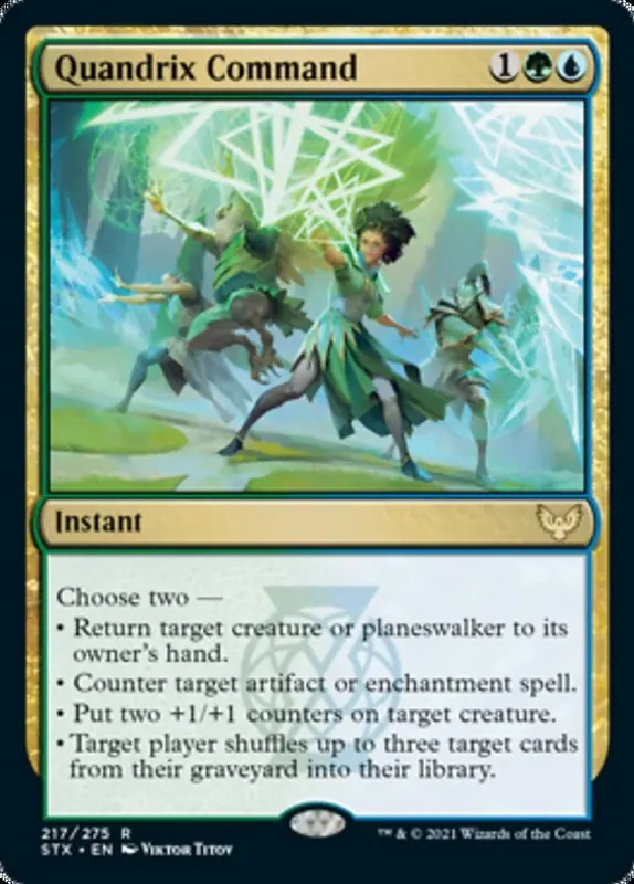 Quandrix Command [Strixhaven: School of Mages] - Español