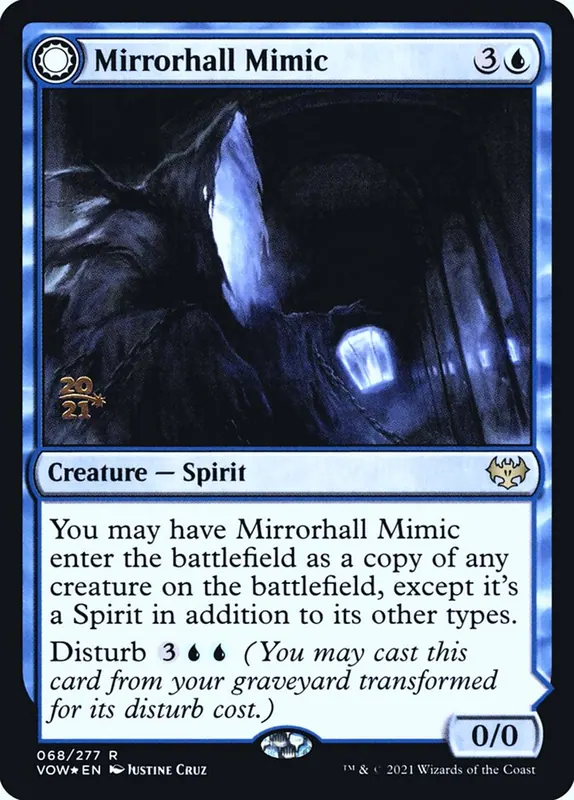 Mirrorhall Mimic // Ghastly Mimicry [Innistrad: Crimson Vow Promos]