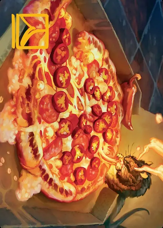Spicy Oatmeal Pizza // Spicy Oatmeal Pizza [Teenage Mutant Ninja Turtles Art Series]