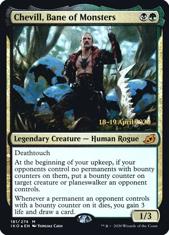 Chevill, Bane of Monsters [Ikoria: Lair of Behemoths Promos]