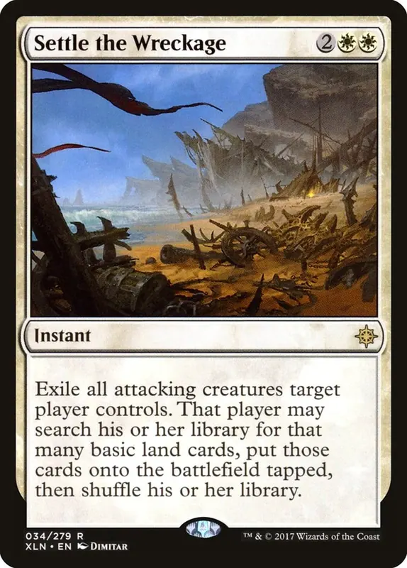 Settle the Wreckage [Ixalan] - Español
