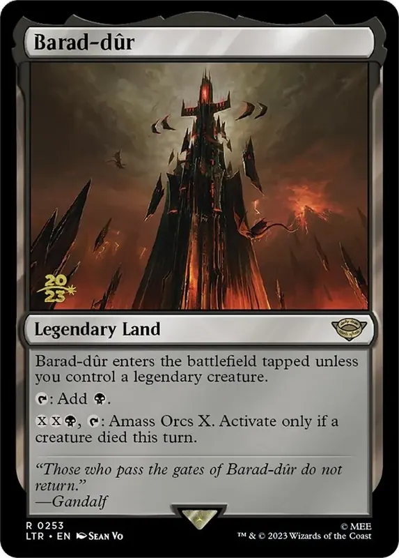 Barad-dur [The Lord of the Rings: Tales of Middle-Earth Prerelease Promos]