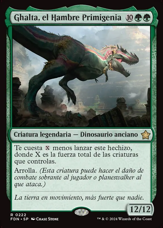 Ghalta, Primal Hunger [Foundations] - Español