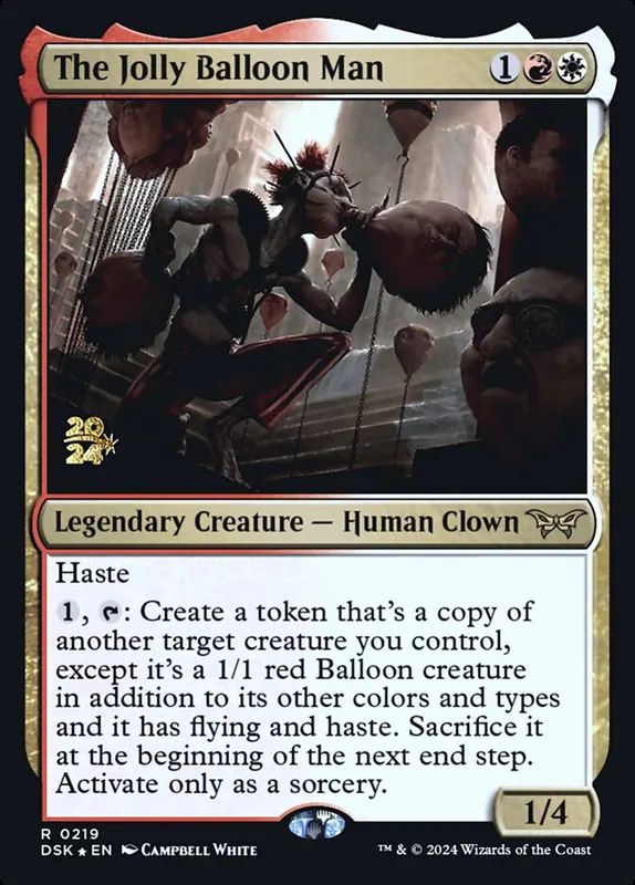 The Jolly Balloon Man [Duskmourn: House of Horror Promos]