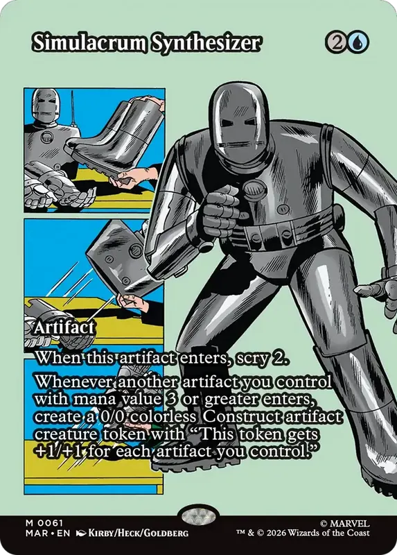 Simulacrum Synthesizer (Borderless) [Marvel Universe: Eternal-Legal]