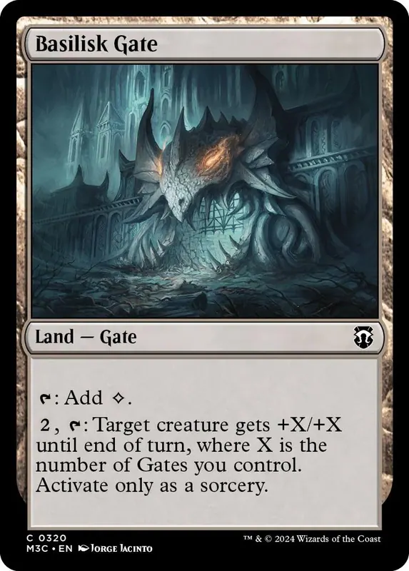 Basilisk Gate [Modern Horizons 3 Commander]