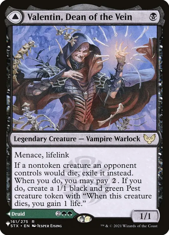 Valentin, Dean of the Vein // Lisette, Dean of the Root [The List]