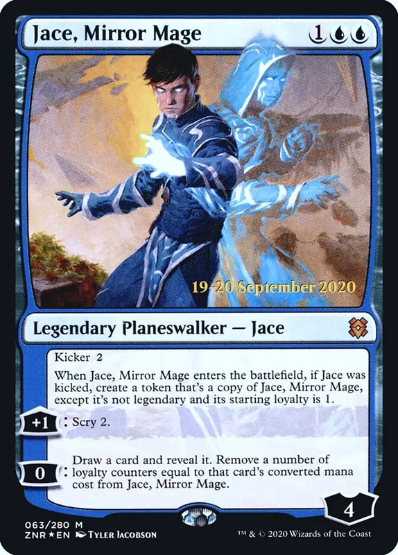Jace, Mirror Mage [Zendikar Rising Promos]