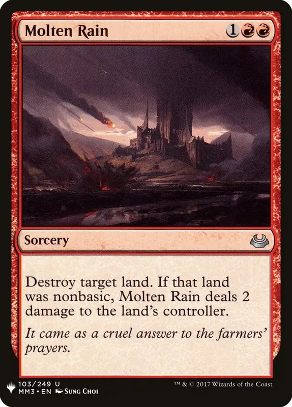 Molten Rain [The List]