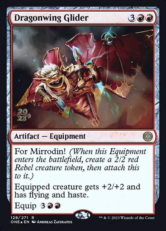 Dragonwing Glider [Phyrexia: All Will Be One Promos]
