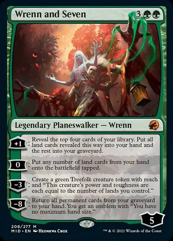 Wrenn and Seven [Innistrad: Midnight Hunt] - Español
