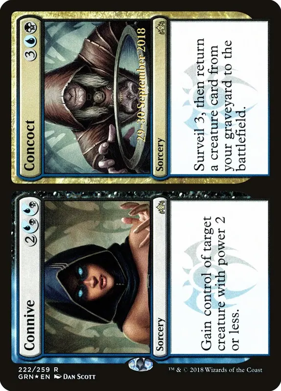 Connive // Concoct [Guilds of Ravnica Promos]