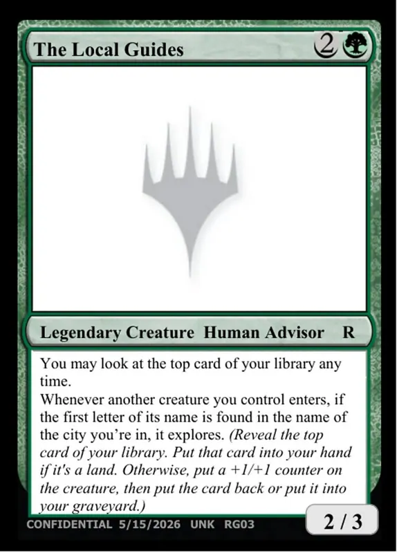 The Local Guides [Unknown Event]