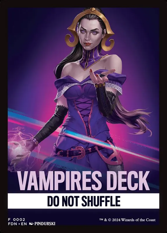 Vampires [Foundations Front Cards]