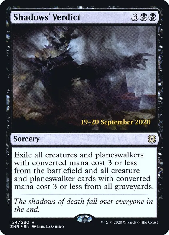 Shadows' Verdict [Zendikar Rising Promos]