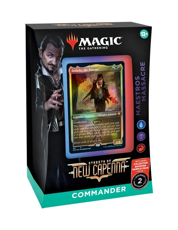 MTG Mazo Commander Streets of New Capenna - Manifiesto De Los Maestros - Español
