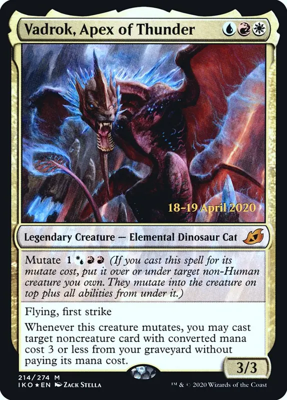 Vadrok, Apex of Thunder [Ikoria: Lair of Behemoths Promos]