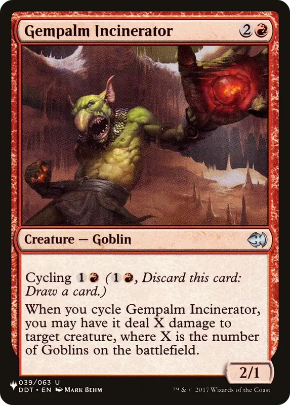 Gempalm Incinerator [The List]