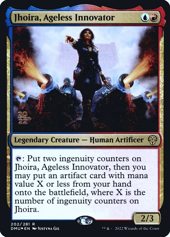 Jhoira, Ageless Innovator [Dominaria United Promos]