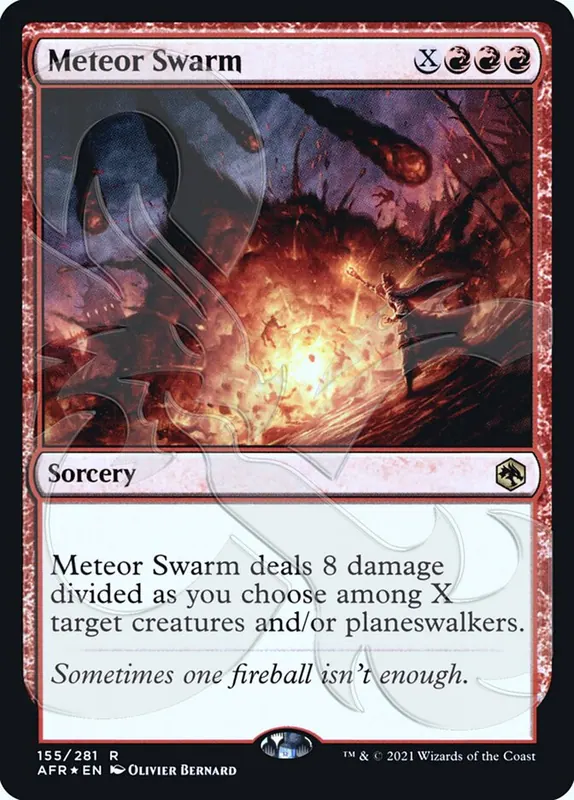 Meteor Swarm [Adventures in the Forgotten Realms Promos]