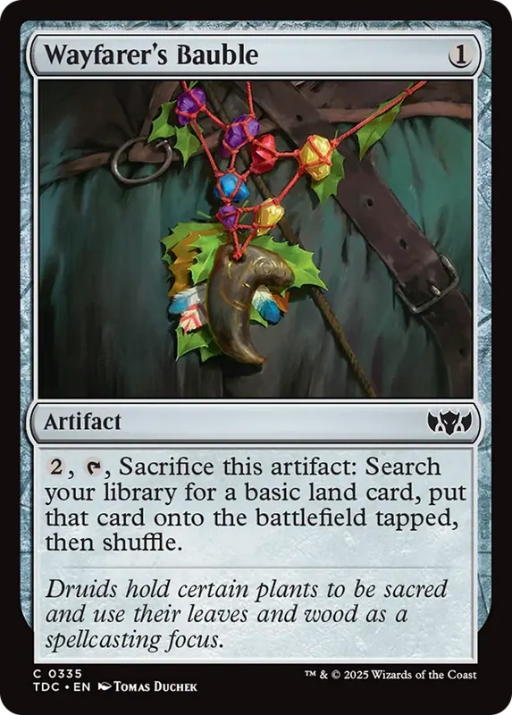 Wayfarer's Bauble [Tarkir: Dragonstorm Commander]