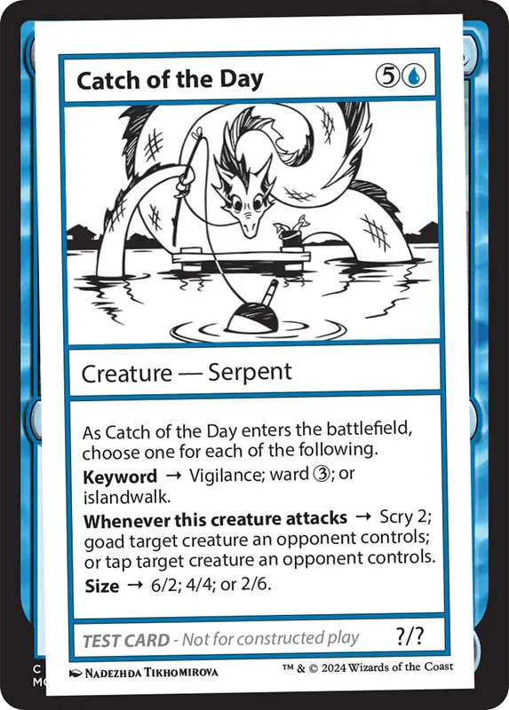 Catch of the Day [Mystery Booster 2 Playtest Cards]