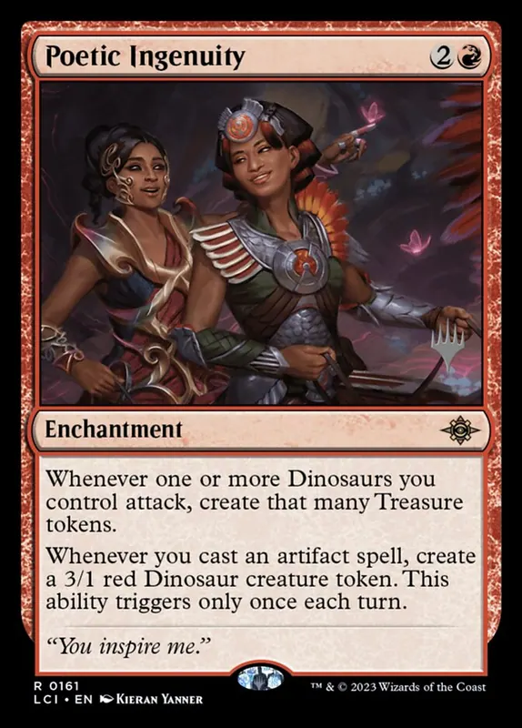 Poetic Ingenuity [The Lost Caverns of Ixalan Promos]