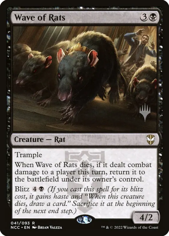 Wave of Rats [New Capenna Commander Promos]