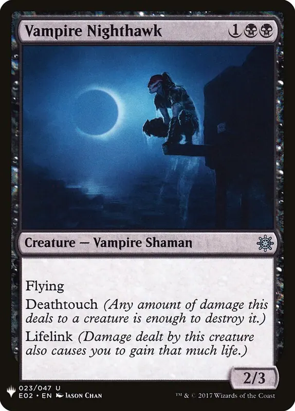 Vampire Nighthawk [The List]