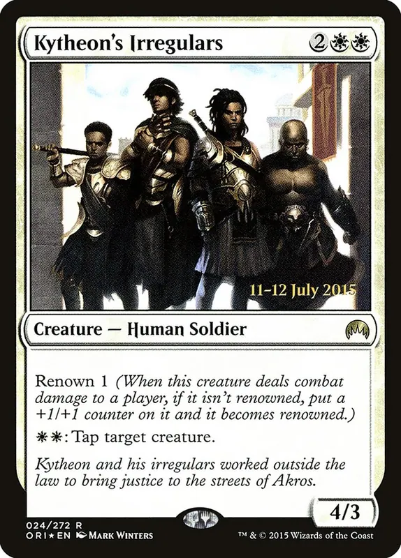 Kytheon's Irregulars [Magic Origins Promos]