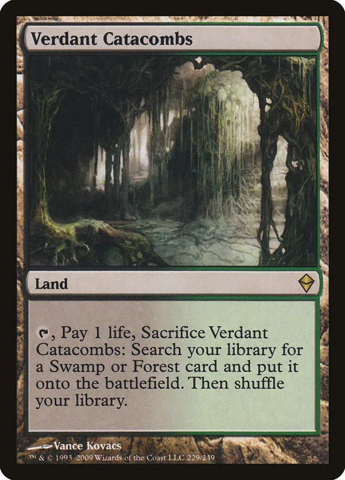 Verdant Catacombs - Español [Zendikar]