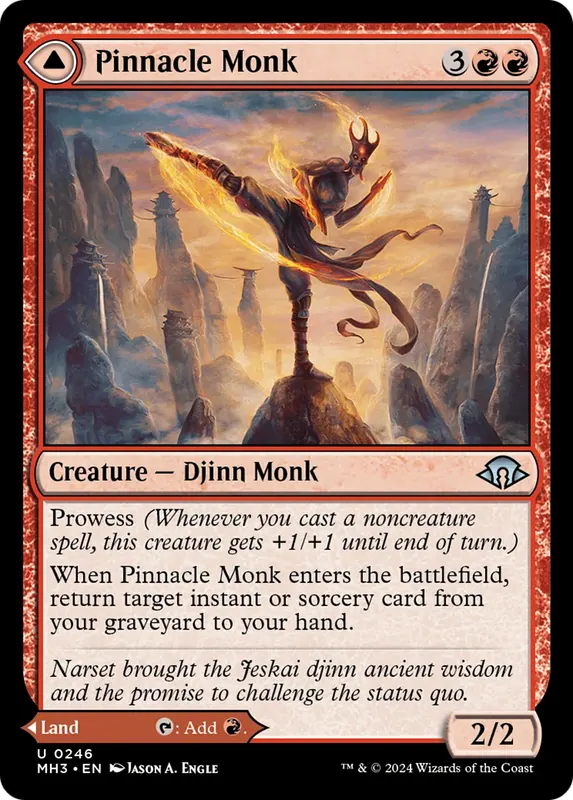Pinnacle Monk - Español [Modern Horizons 3]